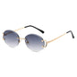 (6 PACK) Wholesale Sunglasses 2023 - BulkSunglassesWholesale.com - Gold Frame Gradient Black