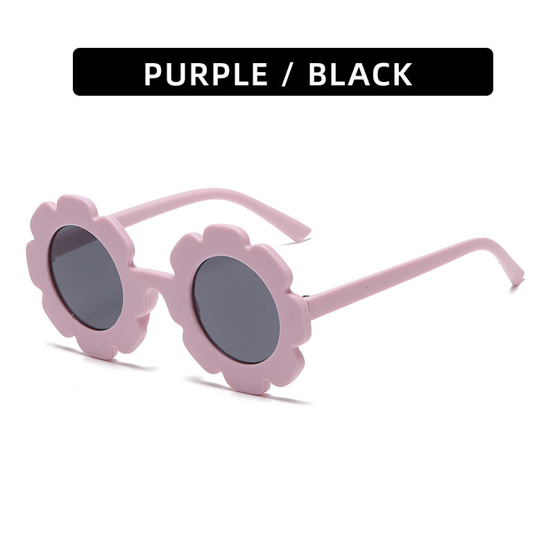 (6 PACK) Wholesale Sunglasses 2023 - BulkSunglassesWholesale.com - Purple Frame Black Lens