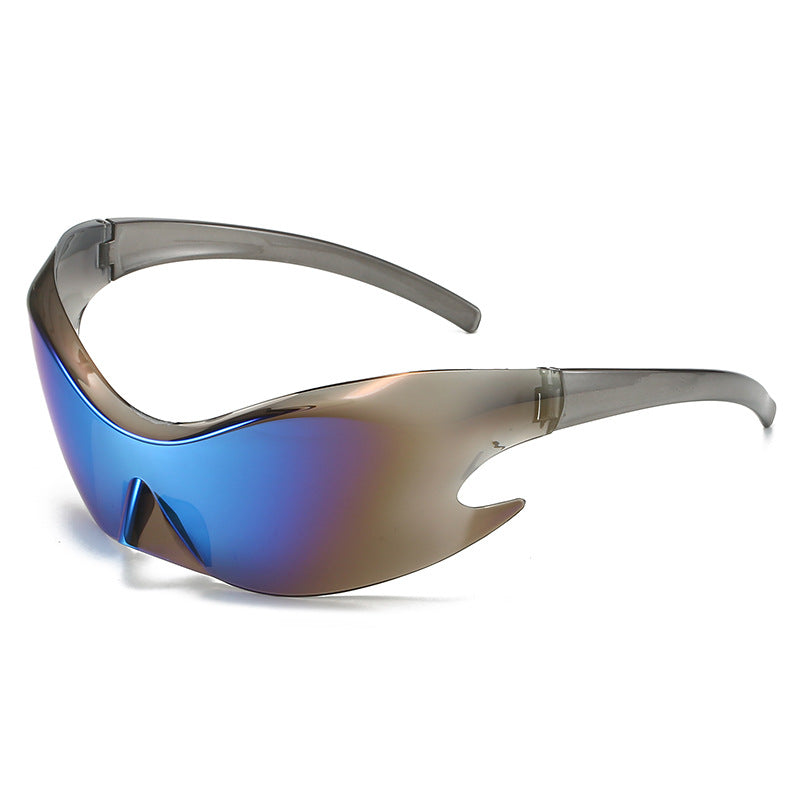 (6 PACK) Wholesale Sunglasses 2023 - BulkSunglassesWholesale.com - Blue Mirrored