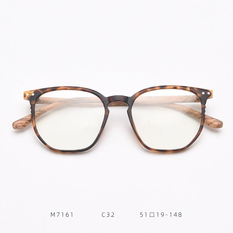 (12 PACK) Matte Wood Texture TR Blue Light Blocking Glasses 2022 S220901 - Bulk Sunglasses Wholesale
