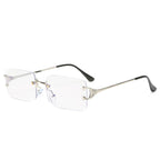 (6 PACK) Rimless Wholesale Sunglasses 2022 M520104 - Bulk Sunglasses Wholesale