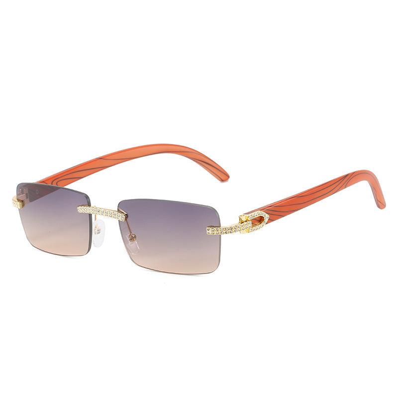 (6 PACK) Rimless Wholesale Sunglasses 2022 M121013 - Bulk Sunglasses Wholesale