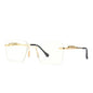 (6 PACK) Rimless Wholesale Sunglasses 2022 M221005 - Bulk Sunglasses Wholesale