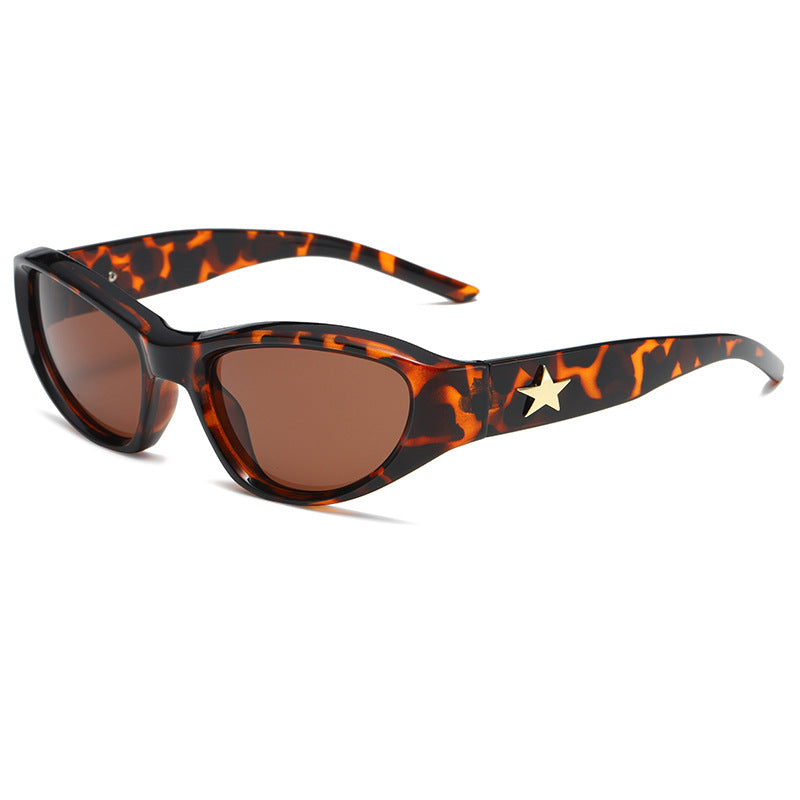 (12 PACK) Wholesale Sunglasses 2023 - BulkSunglassesWholesale.com - Leopard Print Tea