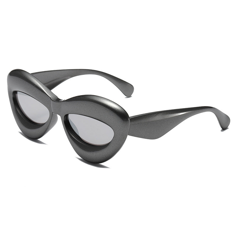 (12 PACK) Wholesale Sunglasses 2023 - BulkSunglassesWholesale.com - Grey Silver