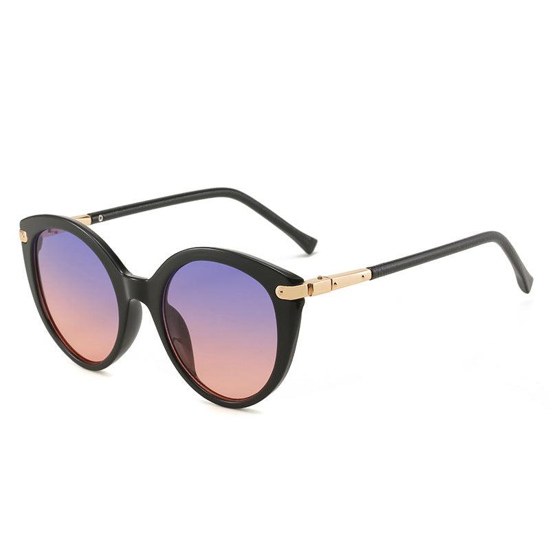 (6 PACK) Round Cat Eye Wholesale Sunglasses 2022 M120802 - Bulk Sunglasses Wholesale