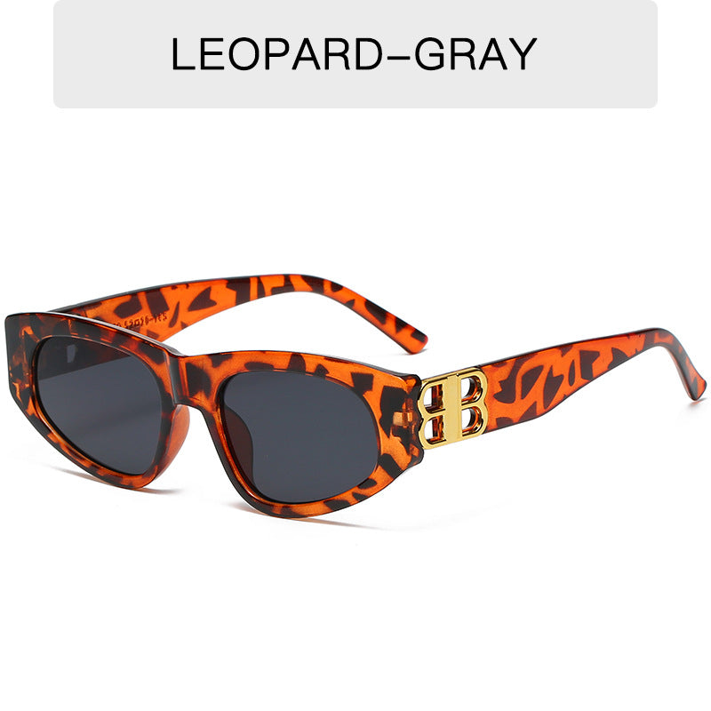 (12 PACK) Wholesale Sunglasses 2023 - BulkSunglassesWholesale.com - Leopard Print Black Lens
