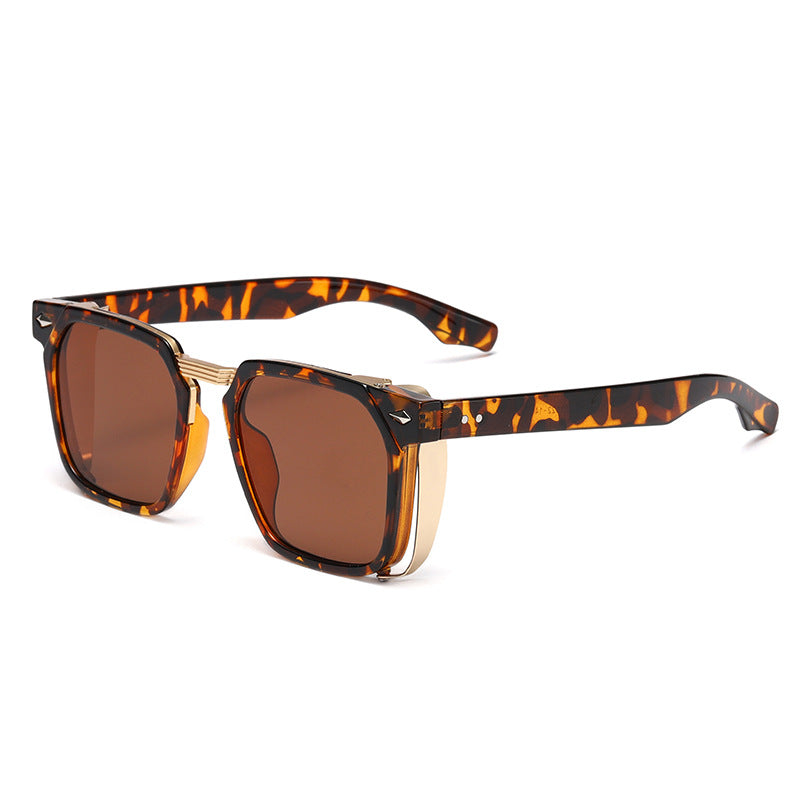 (12 PACK) Wholesale Sunglasses 2023 - BulkSunglassesWholesale.com - Leopard Print Tea