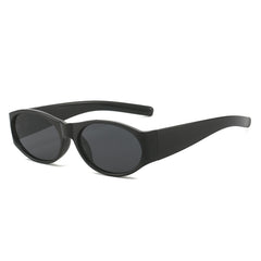 (6 PACK) Wholesale Sunglasses New Arrival Round Fashion Round Unisex 2024 - BulkSunglassesWholesale.com - Black Frame Black Lens
