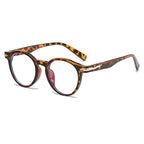 (6 PACK) Wholesale Sunglasses Fashion Korean TR New Arrival Oversized Rivet 2024 - BulkSunglassesWholesale.com - Leopard Print Frame