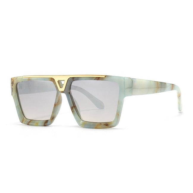 (6 PACK) Flat Top Wholesale Sunglasses 2022 M221304 - Bulk Sunglasses Wholesale Hover Image