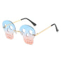 (6 PACK) Wholesale Skull Sunglasses 2022 M124303 - Bulk Sunglasses Wholesale