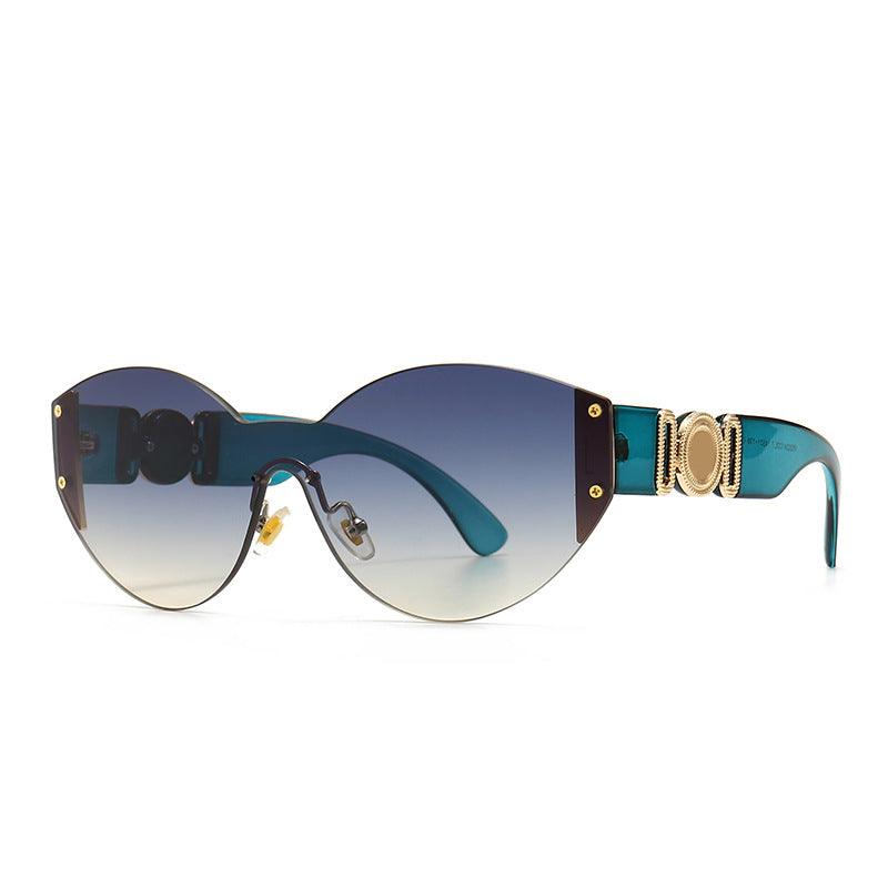 (6 PACK) Rimless Wholesale Sunglasses 2022 Women M220109 - Bulk Sunglasses Wholesale