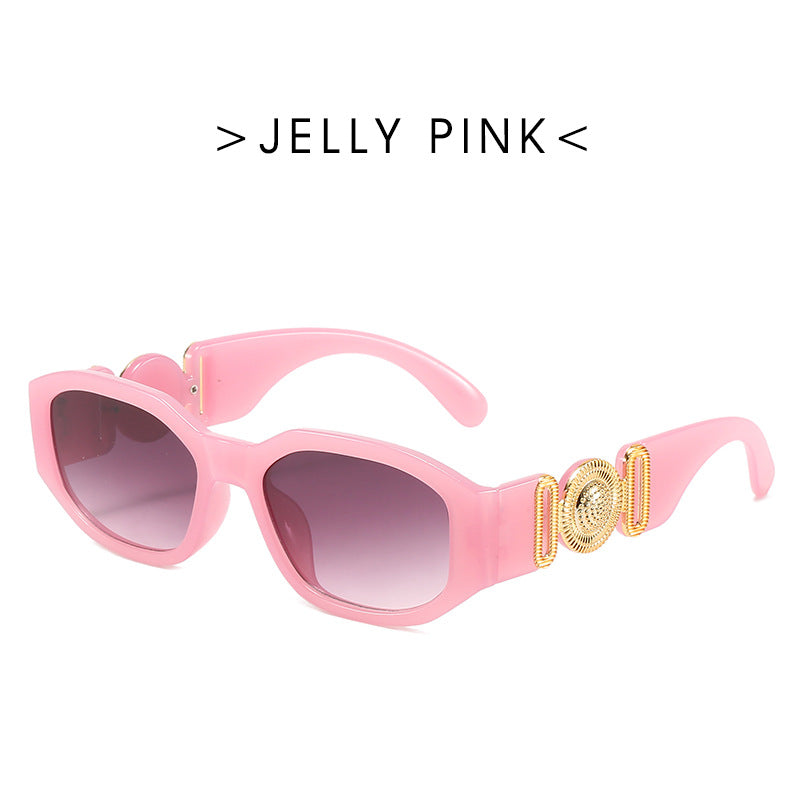 (12 PACK) Wholesale Sunglasses 2023 - BulkSunglassesWholesale.com - Clear Pink