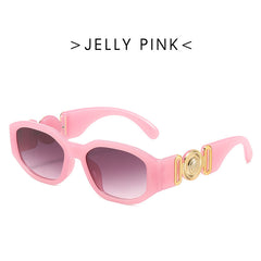 (12 PACK) Wholesale Sunglasses 2023 - BulkSunglassesWholesale.com - Clear Pink