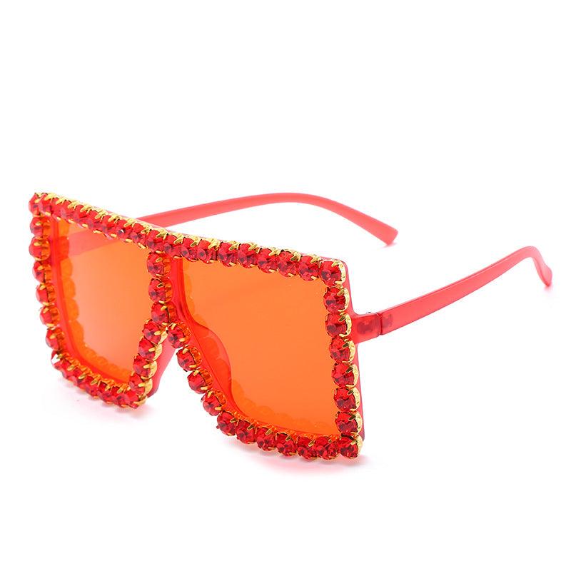 (6 PACK) Square Diamond Wholesale Sunglasses - Bulk Sunglasses Wholesale
