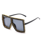 (6 PACK) Square Diamond Wholesale Sunglasses - Bulk Sunglasses Wholesale